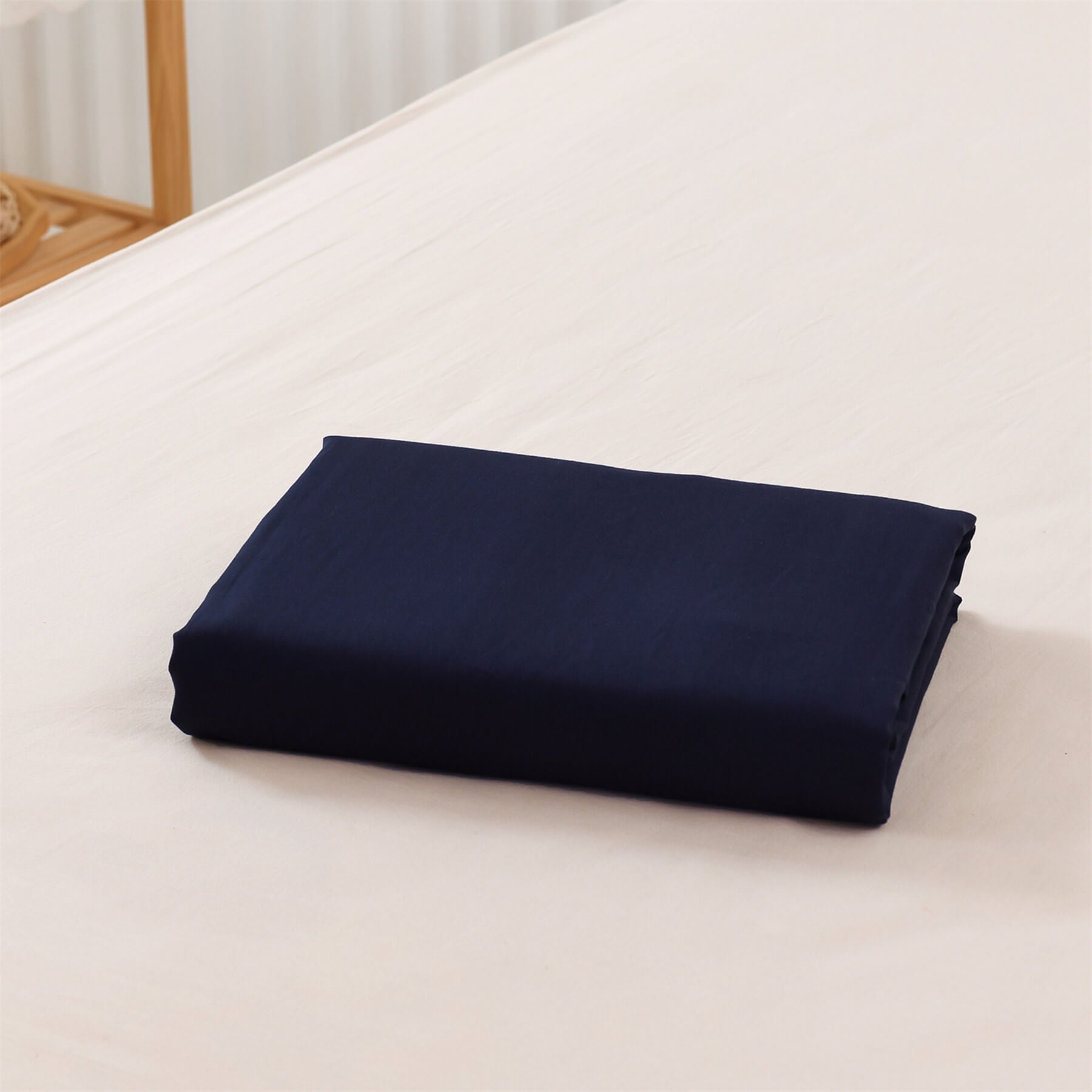 Navy Blue Sheets Set - TanNicoor