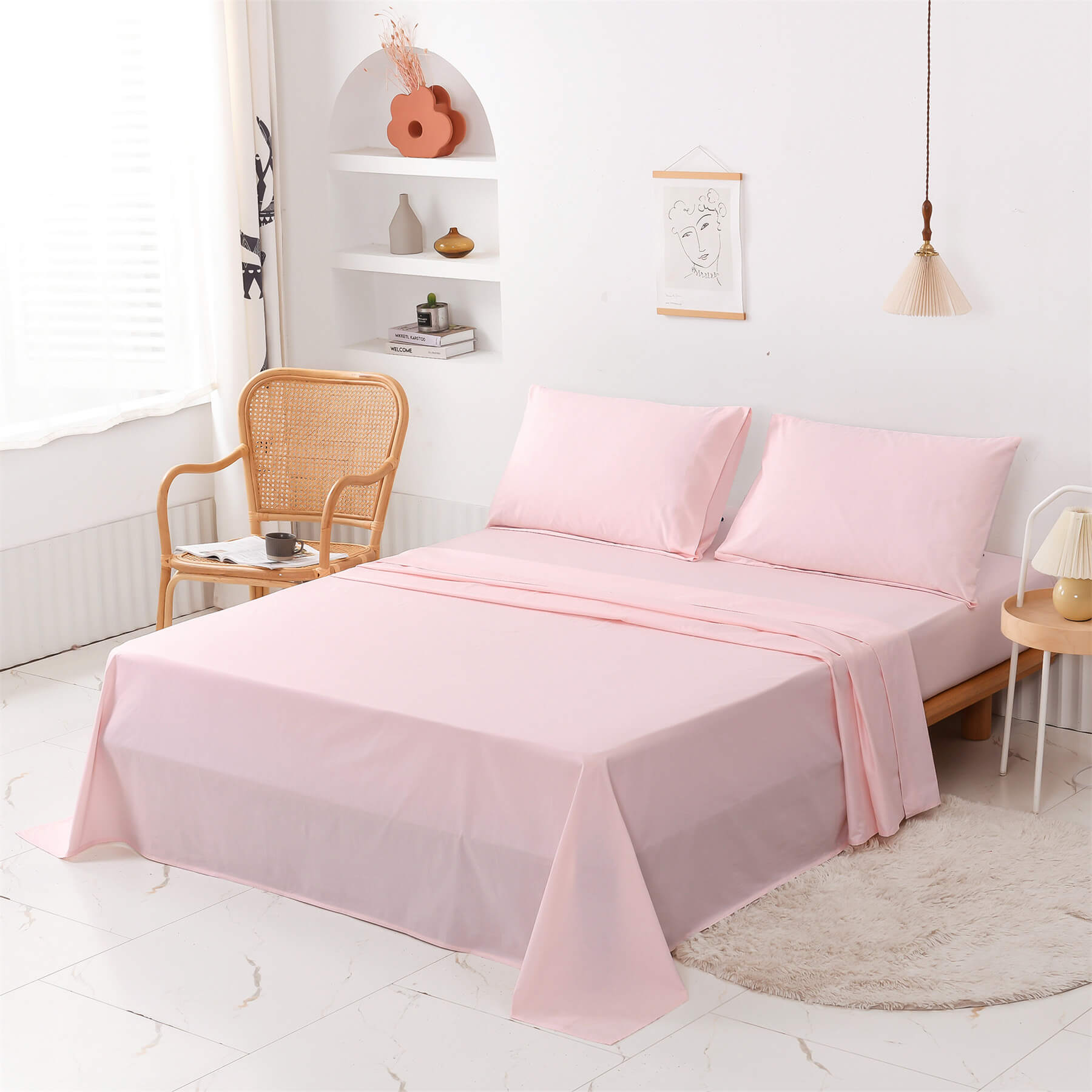 Pink Sheets Set - TanNicoor