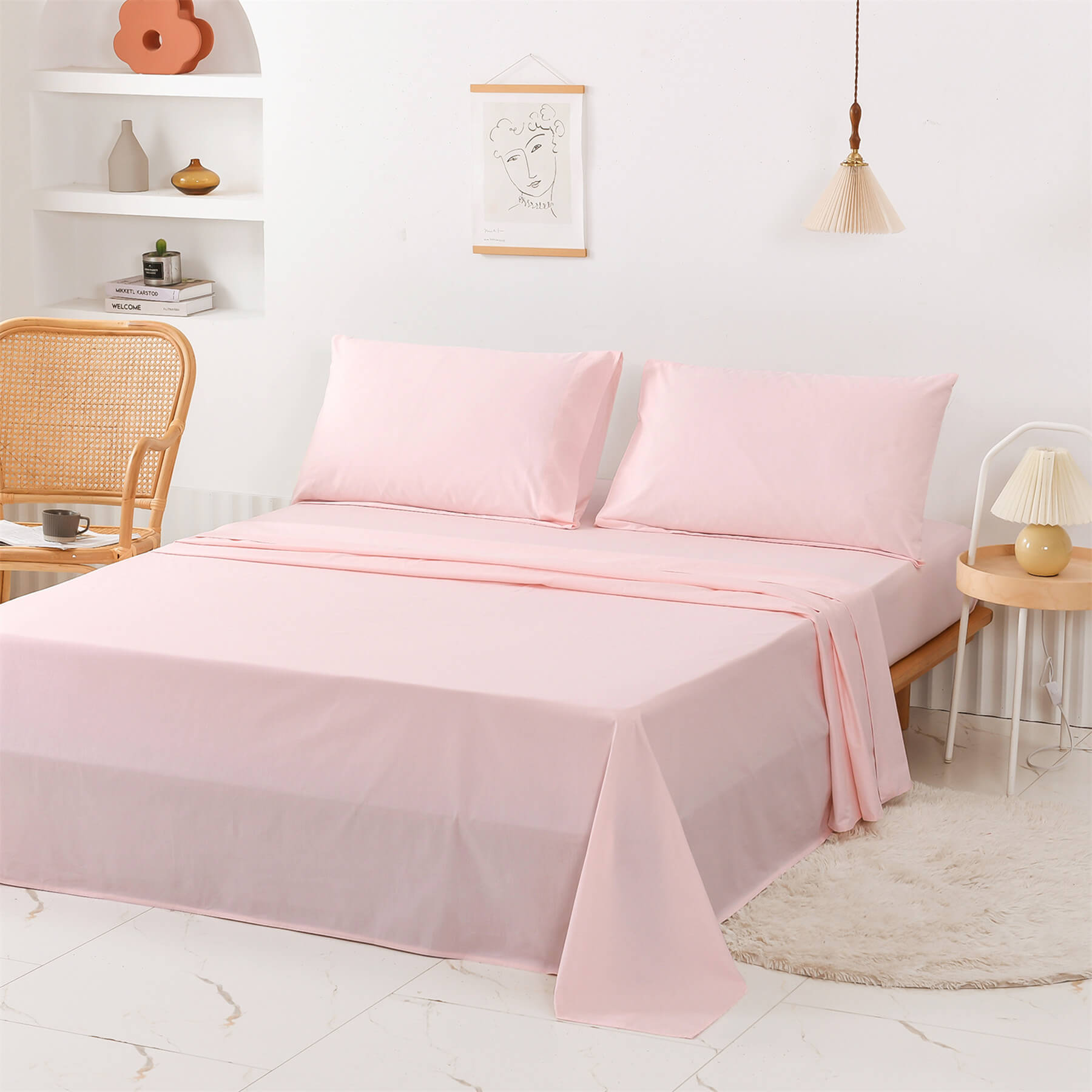 Pink Sheets Set - TanNicoor