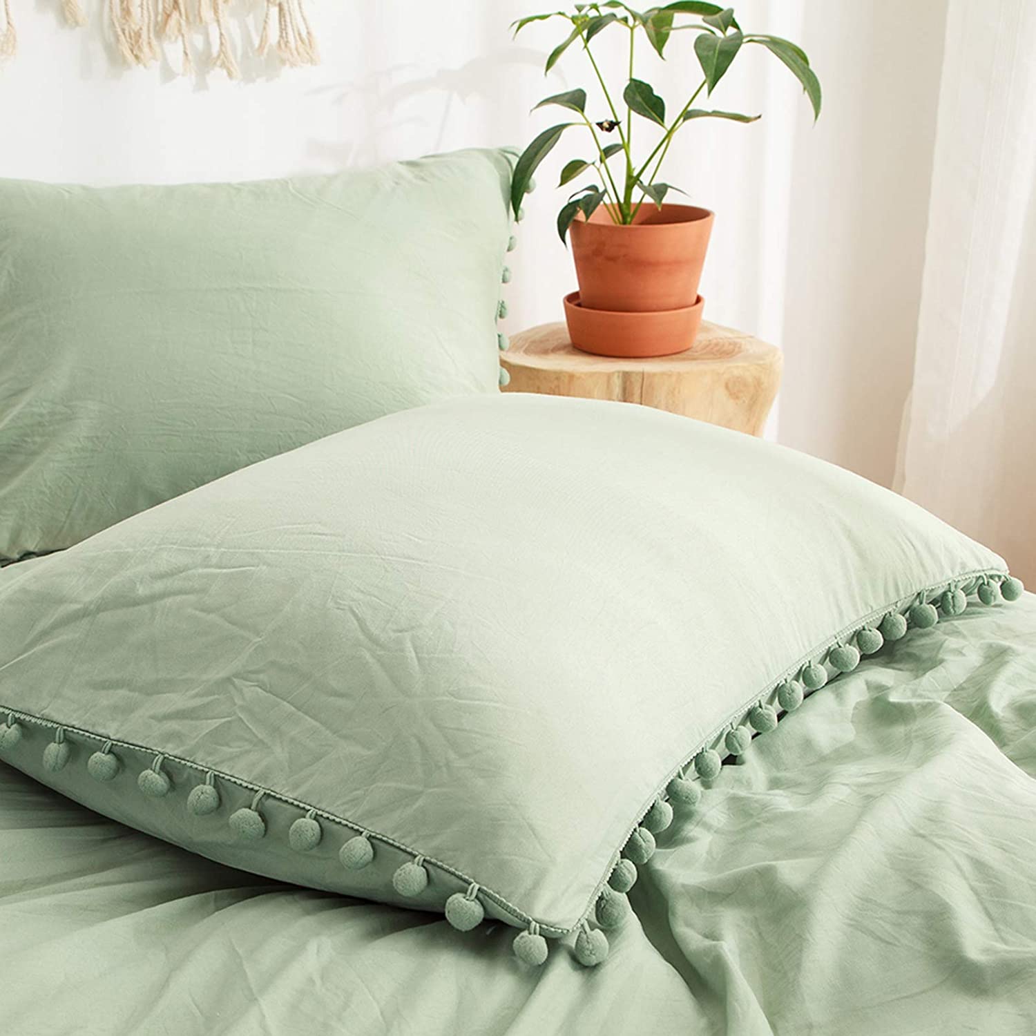 Pom Pom Pillowcases - TanNicoor